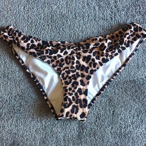 VS PINK leopard bikini bottom